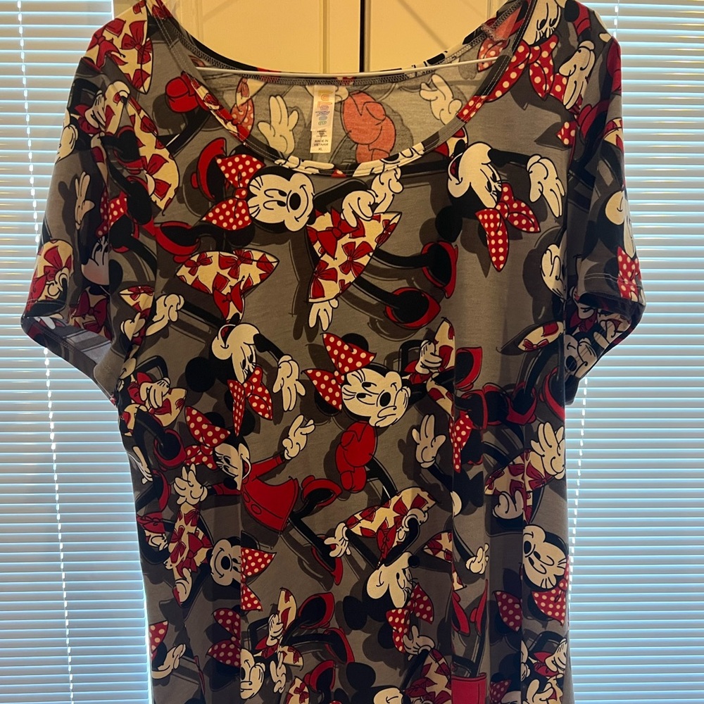 XL  Lularoe Disney Minnie Mouse Top